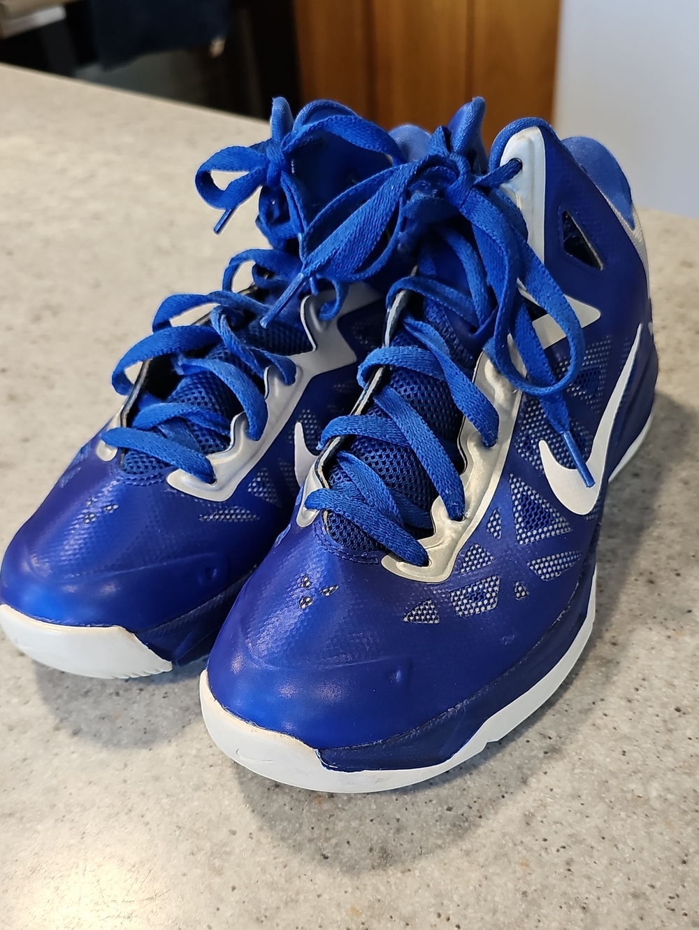 Nike Zoom Size 8.5 Blue Athletic Shoes